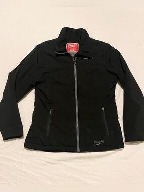 Milwaukee M12 Heated Softshell Jacket Black Women’s Size M - No Battery Flaws